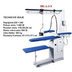 BR/A - S 8 / Žehliace stoly, zostavy a lisy