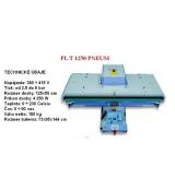 PL/T 1250 PNEUM/ Žehliace stoly, zostavy a lisy