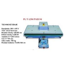 PL/T 1250 PNEUM/ Žehliace stoly, zostavy a lisy